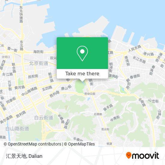 汇景天地 map