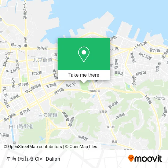星海·绿山城-C区 map