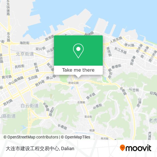 大连市建设工程交易中心 map