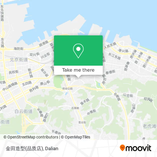 金田造型(品质店) map