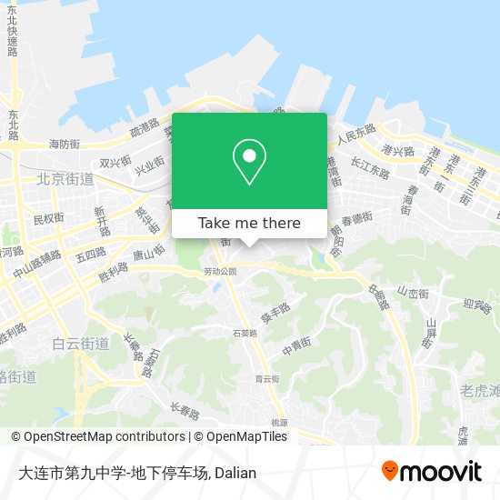 大连市第九中学-地下停车场 map