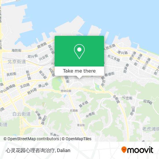 心灵花园心理咨询治疗 map