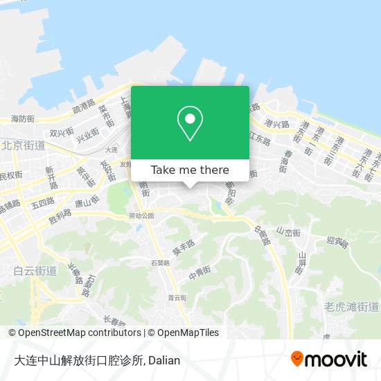 大连中山解放街口腔诊所 map