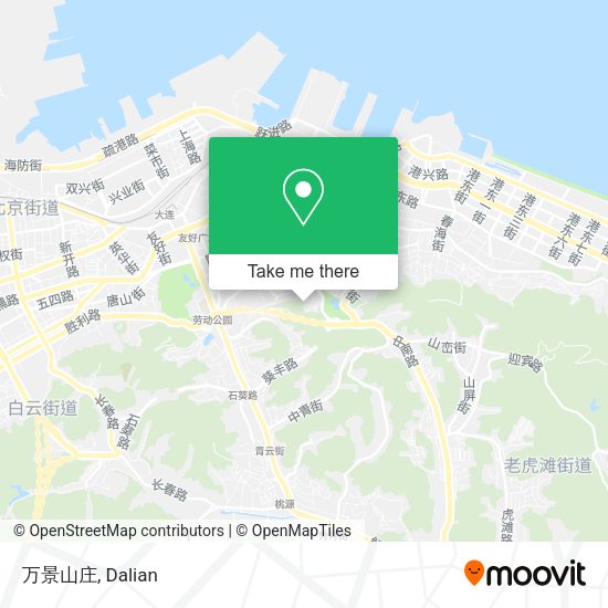 万景山庄 map