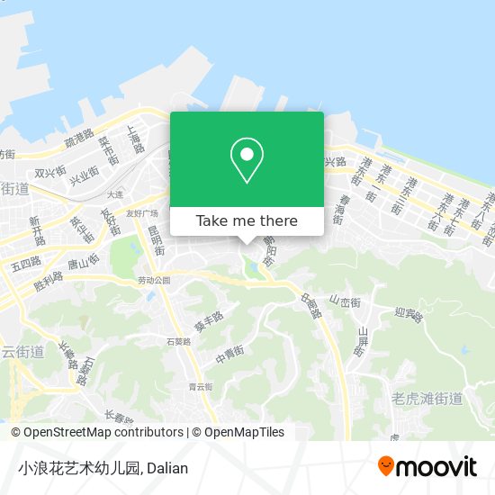 小浪花艺术幼儿园 map
