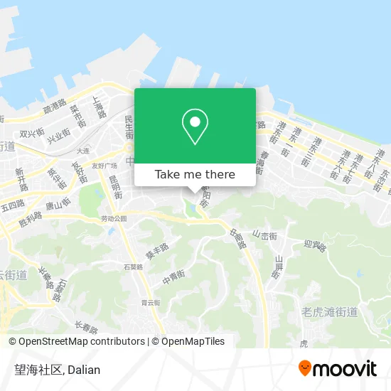 望海社区 map