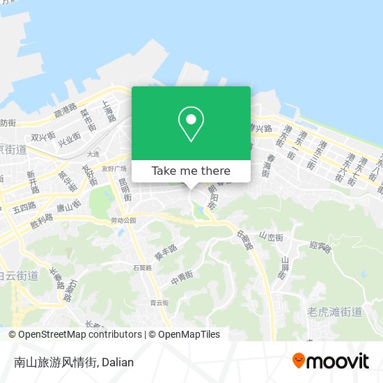 南山旅游风情街 map