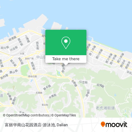 富丽华南山花园酒店-游泳池 map