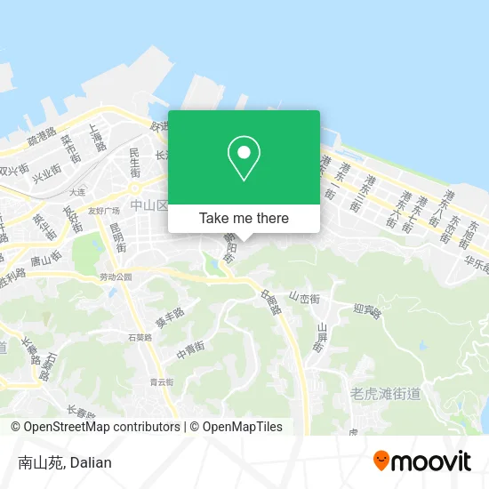 南山苑 map