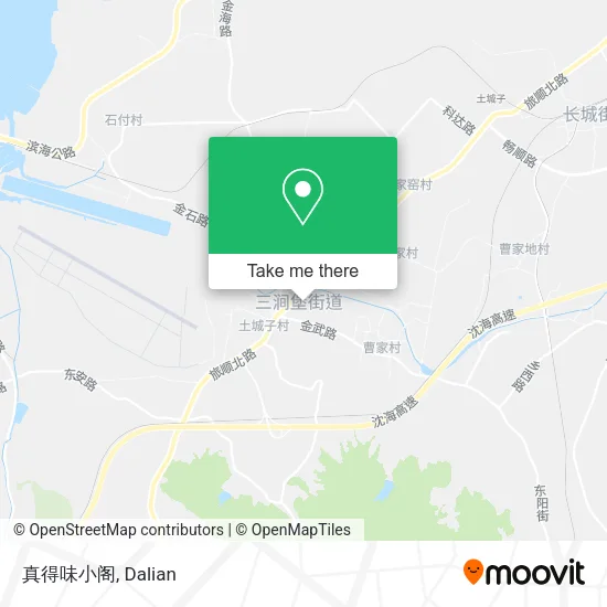 真得味小阁 map