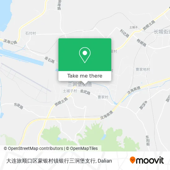大连旅顺口区蒙银村镇银行三涧堡支行 map