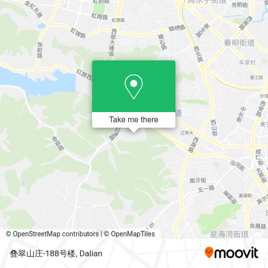 叠翠山庄-188号楼 map