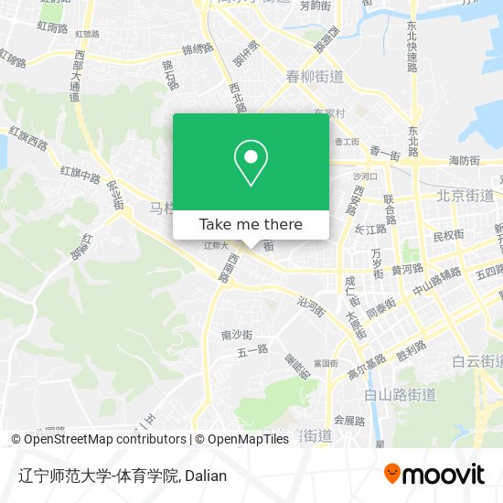 辽宁师范大学-体育学院 map