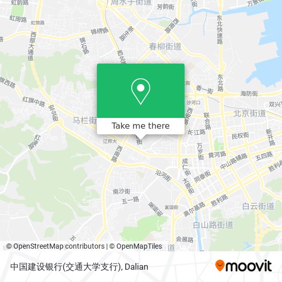 中国建设银行(交通大学支行) map
