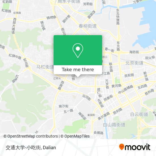 交通大学-小吃街 map