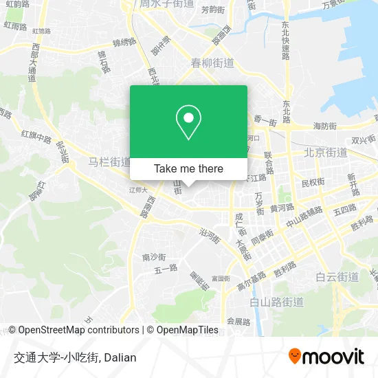 交通大学-小吃街 map