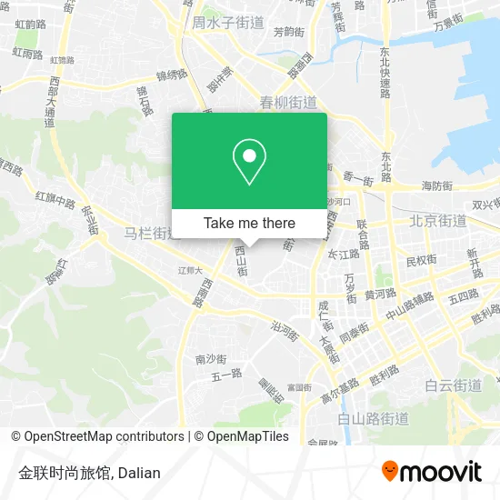 金联时尚旅馆 map