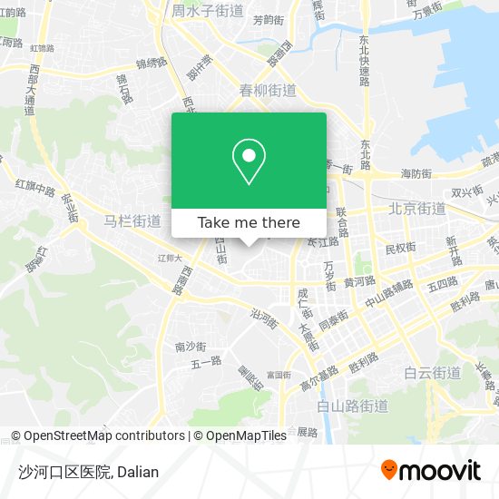 沙河口区医院 map