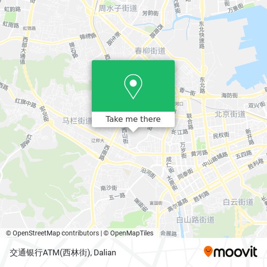交通银行ATM(西林街) map