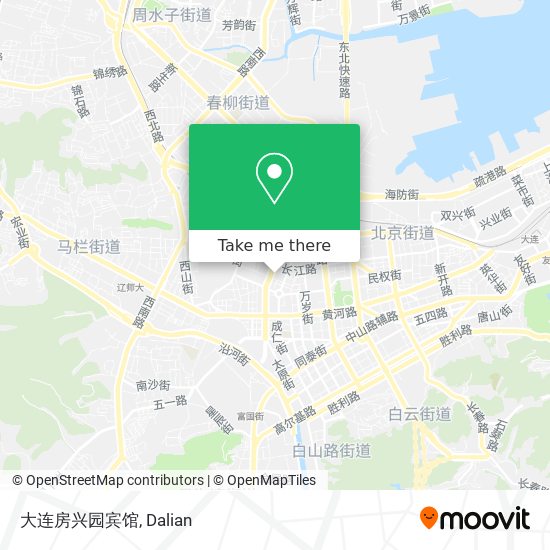 大连房兴园宾馆 map