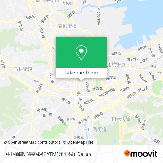 中国邮政储蓄银行ATM(襄平街) map