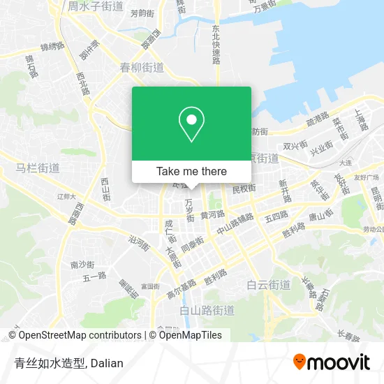 青丝如水造型 map