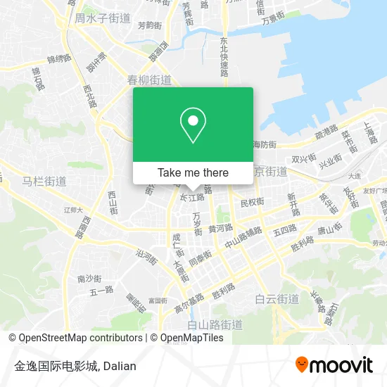 金逸国际电影城 map