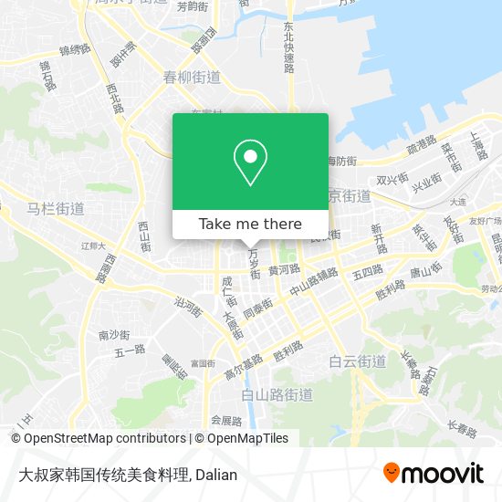 大叔家韩国传统美食料理 map