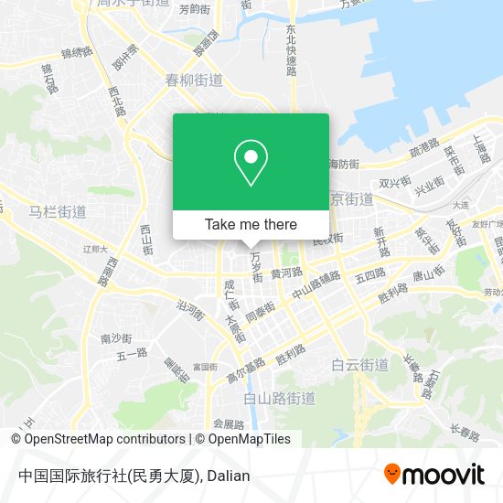 中国国际旅行社(民勇大厦) map