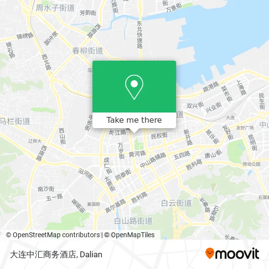 大连中汇商务酒店 map