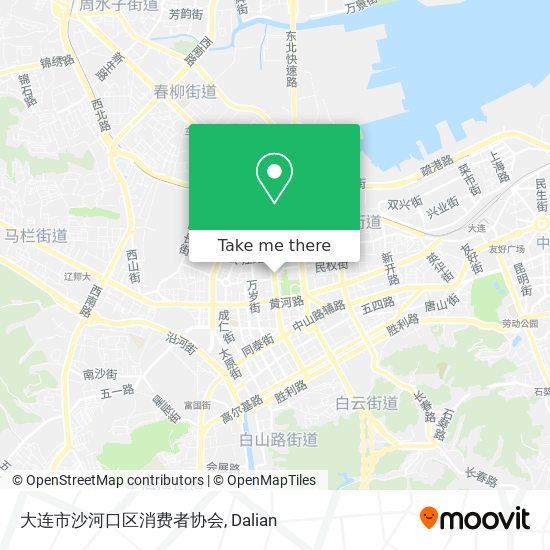 大连市沙河口区消费者协会 map