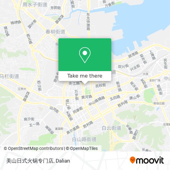 美山日式火锅专门店 map