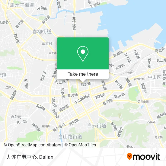 大连广电中心 map