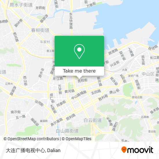 大连广播电视中心 map