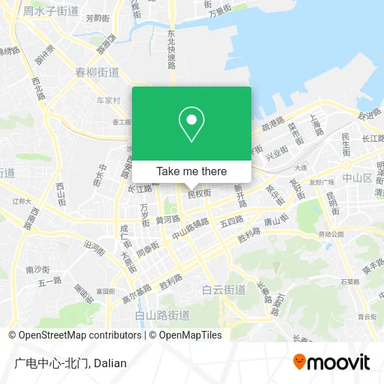 广电中心-北门 map