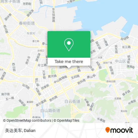 美达美车 map