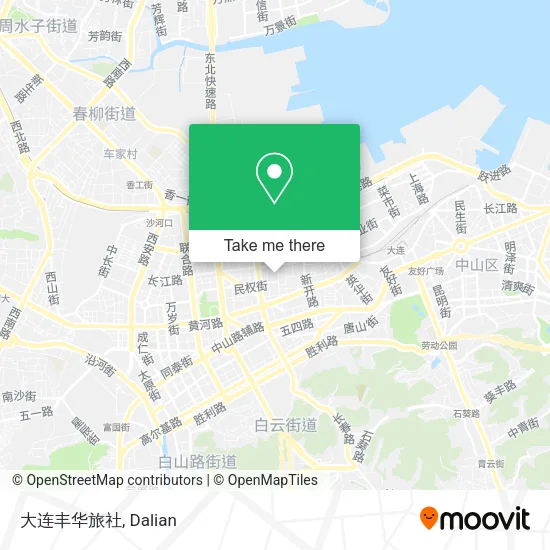 大连丰华旅社 map