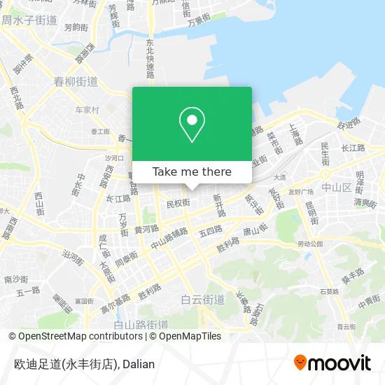 欧迪足道(永丰街店) map