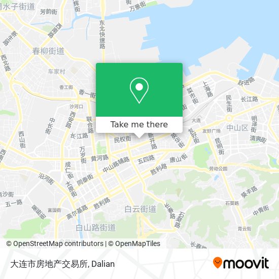 大连市房地产交易所 map
