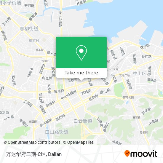 万达华府二期-C区 map