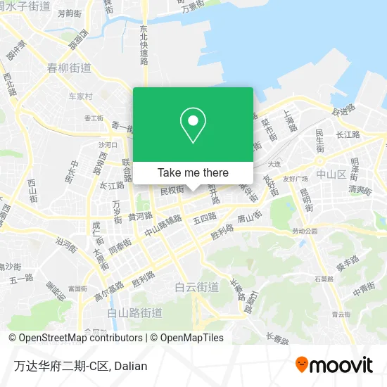 万达华府二期-C区 map