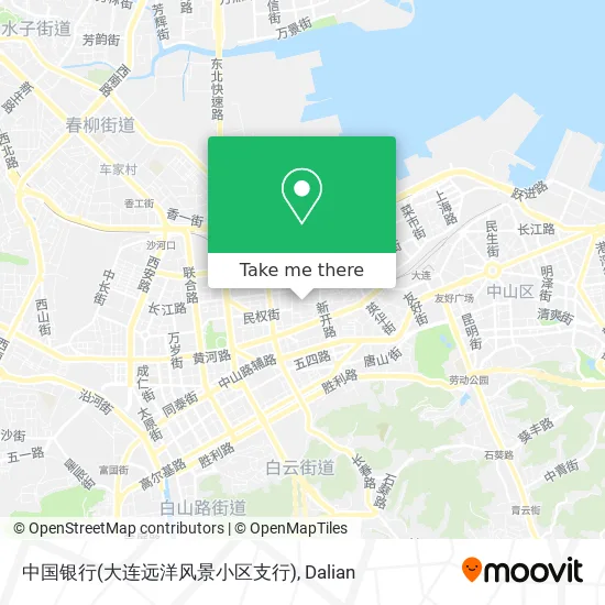 中国银行(大连远洋风景小区支行) map