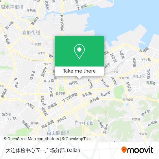 大连体检中心五一广场分部 map