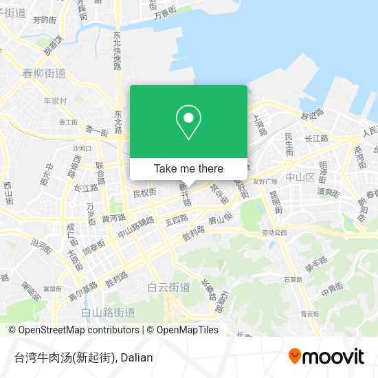 台湾牛肉汤(新起街) map