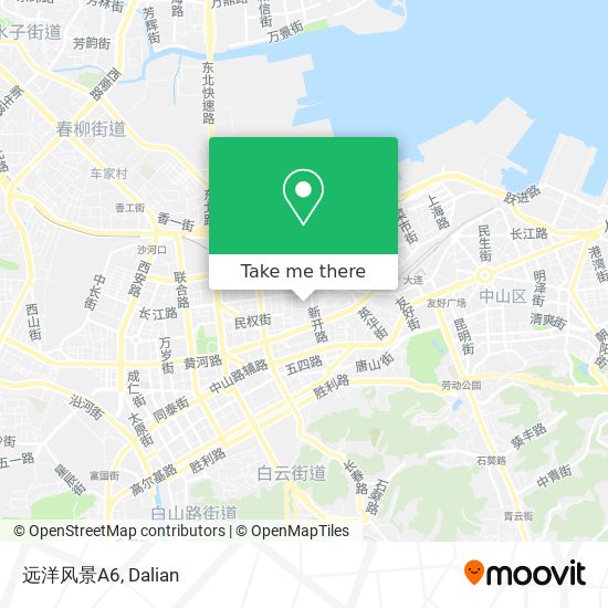远洋风景A6 map
