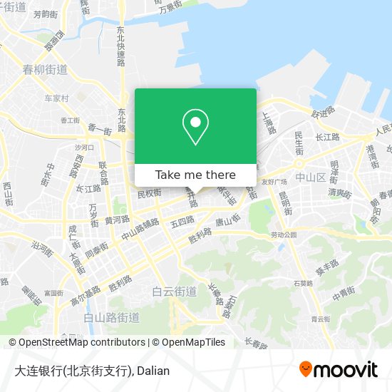 大连银行(北京街支行) map