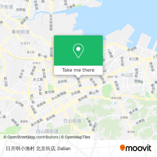 日月明小渔村 北京街店 map