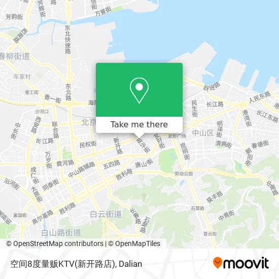 空间8度量贩KTV(新开路店) map