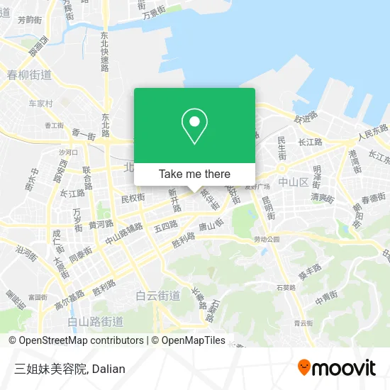 三姐妹美容院 map
