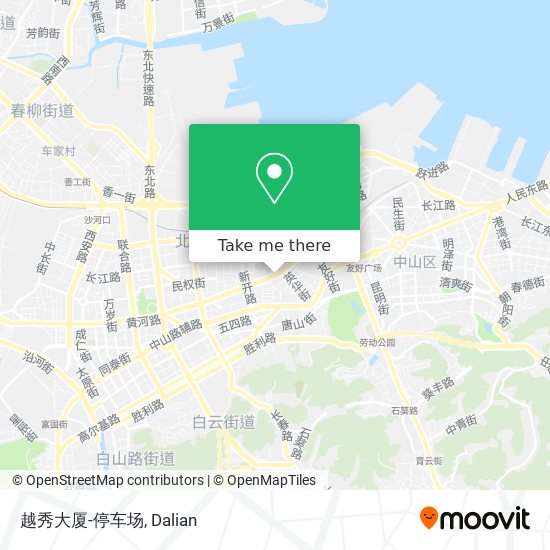 越秀大厦-停车场 map